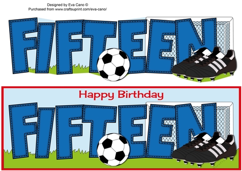 Football Boots & Football FIFTEEN large dl