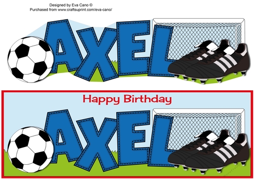 Football Boots & Football AXEL large dl