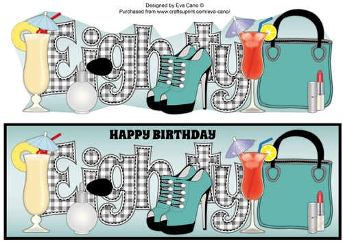 Special Birthday EIGHTY large dl