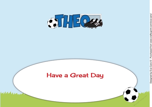 Football Boots & Football THEO large dl insert