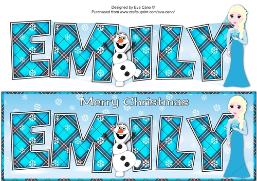 Christmas Snow Princess EMILY large dl 2