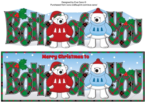 Monty & Luna Polar Bears BOTH OF YOU large dl 2