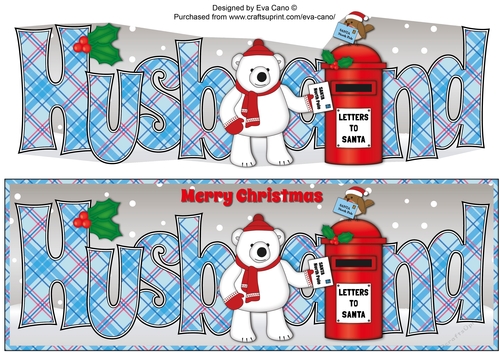 Monty Polar Bear letter to Santa HUSBAND large dl 2