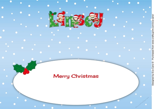 Christmas Fairies with Christmas treats LINSEY large dl insert