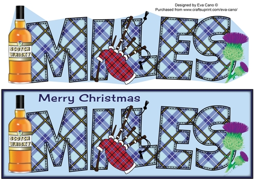 Scottish Theme MILES large dl