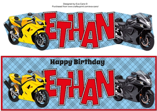 Motorbikes ETHAN large dl