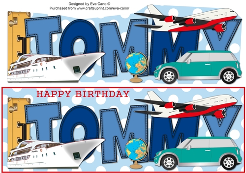 World Travel TOMMY large dl