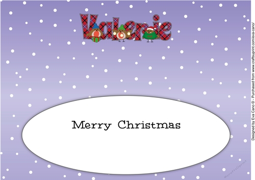 More Christmas Robins VALERIE large dl insert