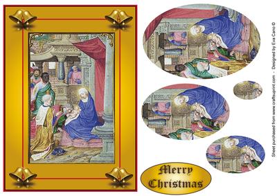 Adoration of the Magi Traditional Christmas