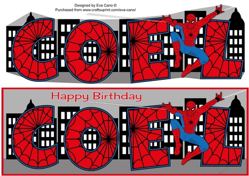 Spiderman COEL large dl