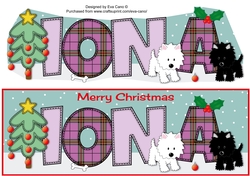 Playful Jazz Dogs IONA large dl