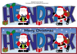 Santas HENDRIX large dl