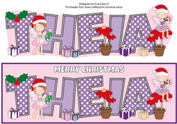 Christmas Fairies THEIA large dl