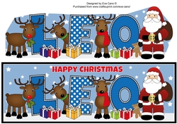 Santa and his Reindeers LEO large dl 2