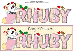 Patch 1st Xmas RHUBY large dl