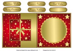 Christmas Present Fold Back