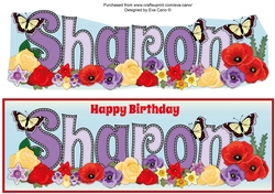 Flower Blossom SHARON large dl