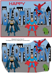 Superheroes BIRTHDAY a5