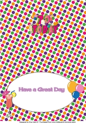 Balloons & Drinks 70 TODAY a5 insert