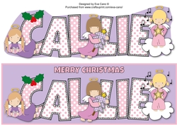 Christmas Angels CALLIE large dl