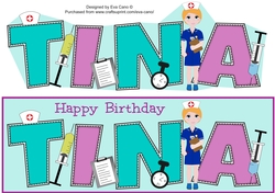 Cute Nurse TINA large dl