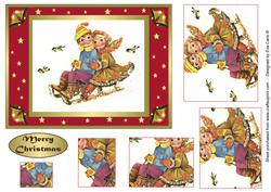 Christmas Fun with the Sleigh Spiral Pyramid
