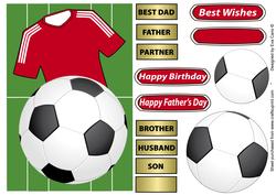 Football Fan in Red