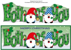 Carol singing Christmas Gnomes BOTH OF YOU large dl