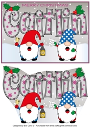Carol singing Christmas Gnomes CAITLIN A5