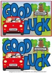 Good Luck at University a5