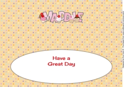 Birthday Cupcakes MADDIE large dl insert