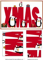 Christmas Penguins Pyramid