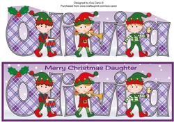 Christmas musical elves OLIVIA daughter large dl