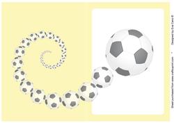 Football Fan Insert Yellow