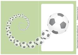 Football Fan Insert Green
