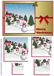 Little Christmas Village Stacker