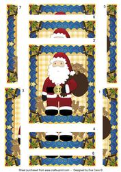 Santa is Here - Spiral Edge Stacker