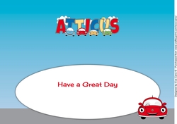 Kiddie Cars ATTICUS large dl insert