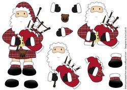 Scottish Santa is Here