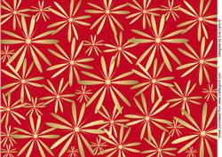 Funky Flowers Paper (red)