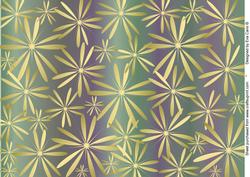 Funky Flowers Paper (purple - Green)
