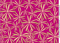 Funky Flowers Paper (fuchsia)