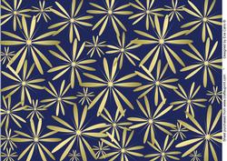 Funky Flowers Paper (blue)