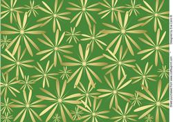 Funky Flowers Paper (green)