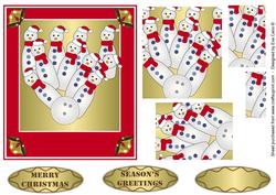 Christmas Bowling Snowmen 2