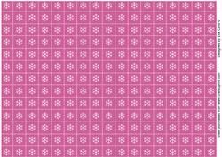 White Snowflakes Background (pink)