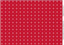 White Snowflakes Background (red)