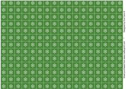 White Snowflakes Background (green)