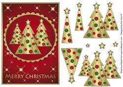 Buttons Christmas Trees Ii