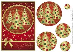 Buttons Christmas Trees Ii Pyramid